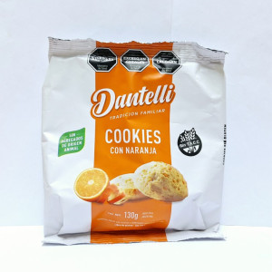 Cookies De Naranja Sin Tacc X 130 Grs - Dantelli